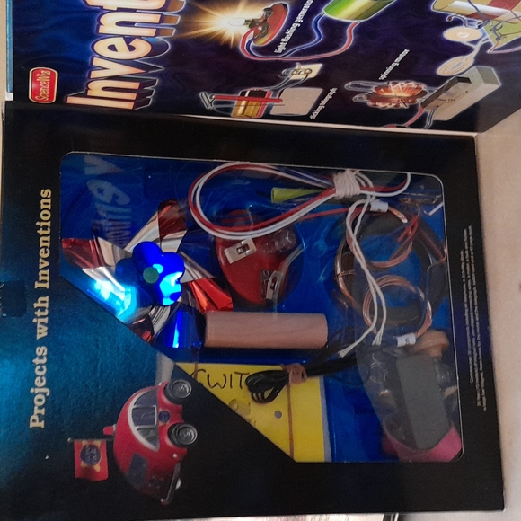 Science Wiz Electricity & Inventions Kits with Book NEW - Picture 5 of 8